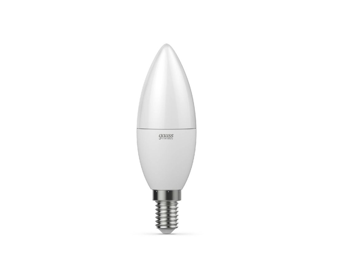 LED ნათურა Elementary Candle 12W 920lm 4100K Е14 Gauss — ნათურა და ვაზნა